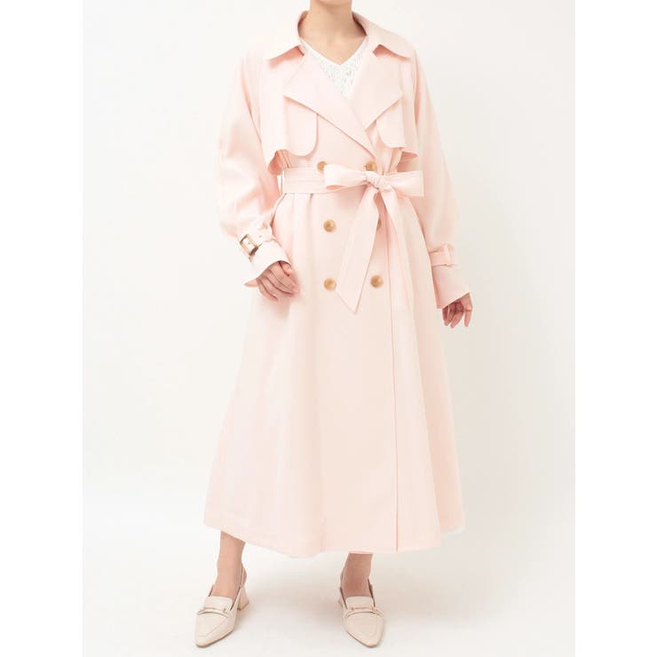 ピンク | ベーシックトレンチコート | MERCURYDUO