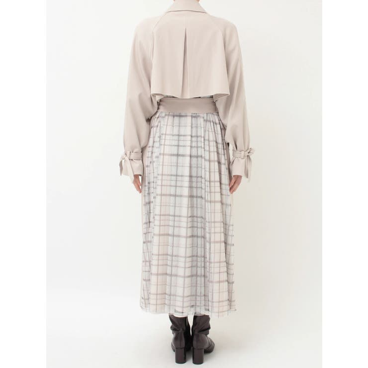 バックチュールトレンチコート | MERCURYDUO | 詳細画像17 