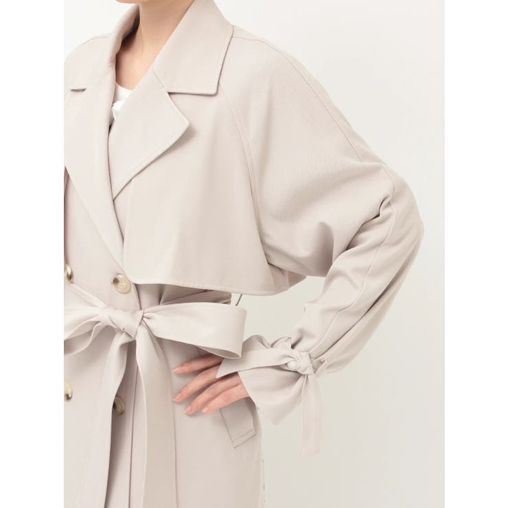 バックチュールトレンチコート | MERCURYDUO | 詳細画像19 