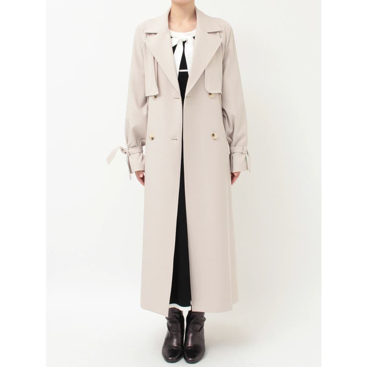 バックチュールトレンチコート | MERCURYDUO | 詳細画像23 