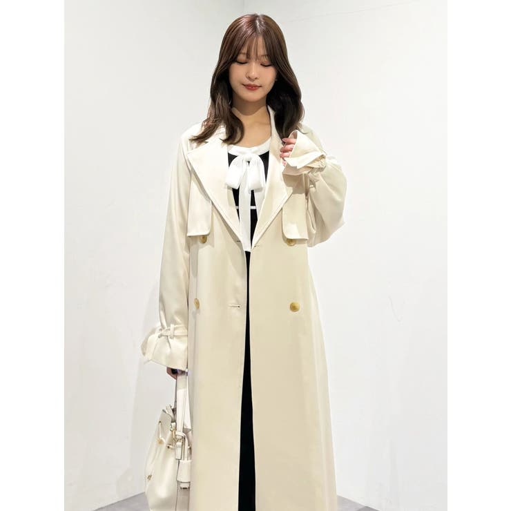 バックチュールトレンチコート | MERCURYDUO | 詳細画像36 