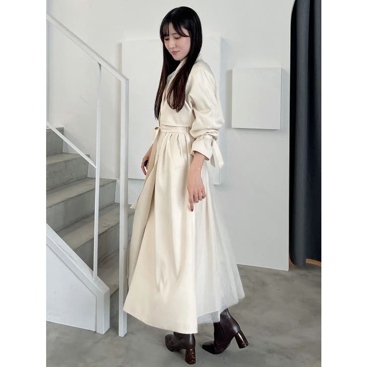 バックチュールトレンチコート | MERCURYDUO | 詳細画像38 