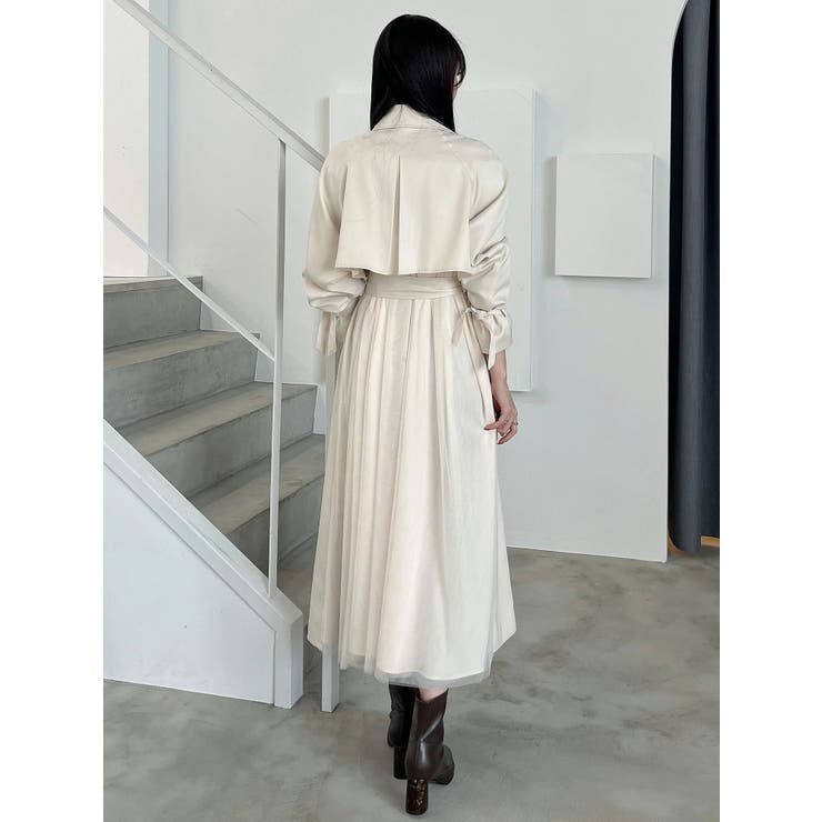 バックチュールトレンチコート | MERCURYDUO | 詳細画像39 