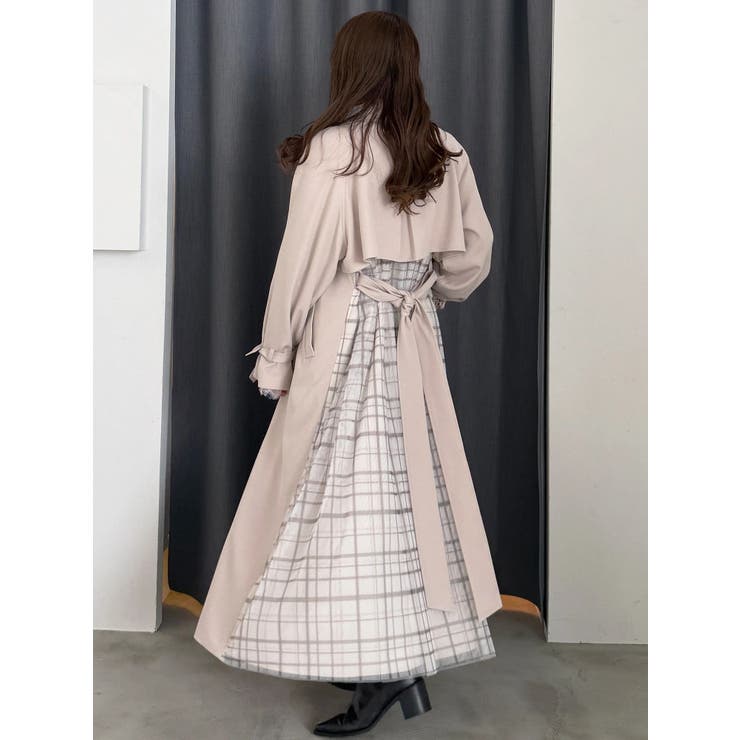 バックチュールトレンチコート | MERCURYDUO | 詳細画像44 