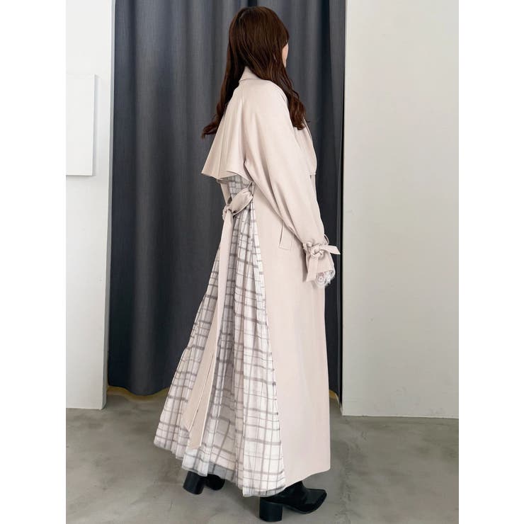 バックチュールトレンチコート | MERCURYDUO | 詳細画像45 