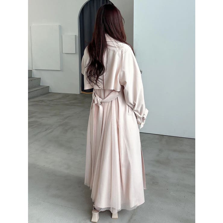 バックチュールトレンチコート | MERCURYDUO | 詳細画像47 