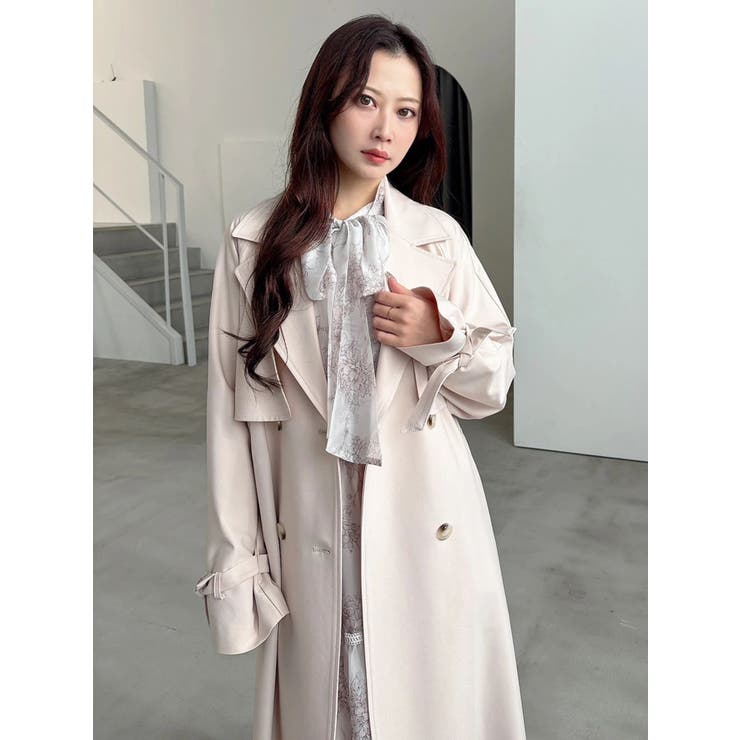 バックチュールトレンチコート | MERCURYDUO | 詳細画像48 