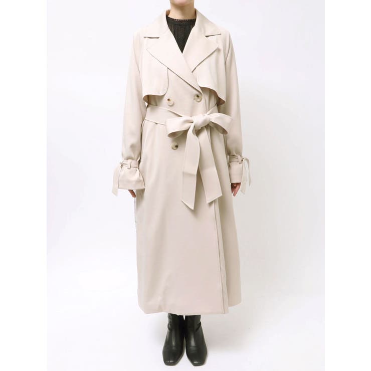 バックチュールトレンチコート | MERCURYDUO | 詳細画像50 