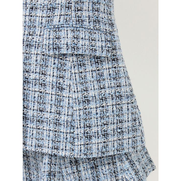 【セットアップ着用可】フィットアンドフレアツイードジャケット | MERCURYDUO | 詳細画像27 