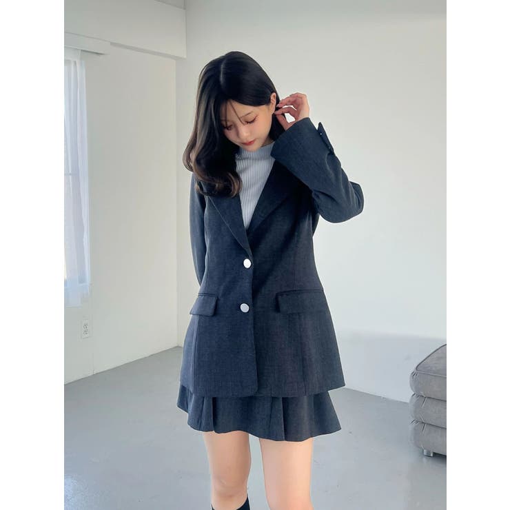 【セットアップ着用可】フィットアンドフレアジャケット | MERCURYDUO | 詳細画像11 