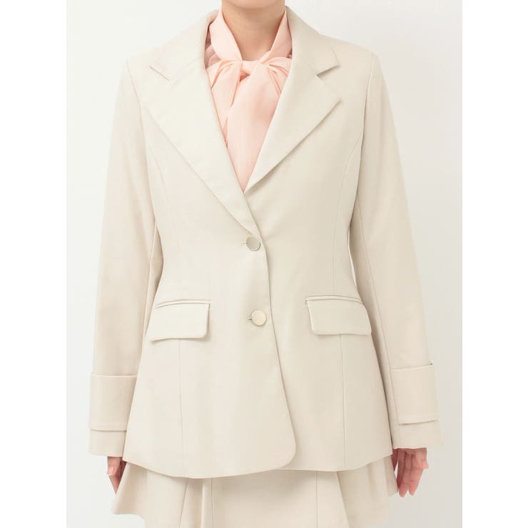 【セットアップ着用可】フィットアンドフレアジャケット | MERCURYDUO | 詳細画像23 