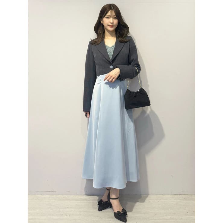 【セットアップ着用可】クロップドジャケット | MERCURYDUO | 詳細画像11 