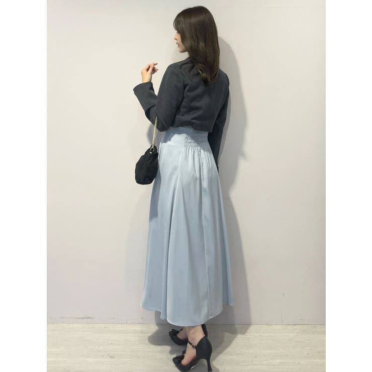 【セットアップ着用可】クロップドジャケット | MERCURYDUO | 詳細画像12 