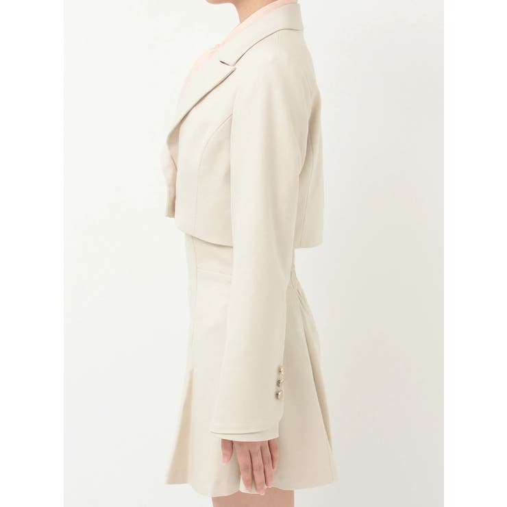 【セットアップ着用可】クロップドジャケット | MERCURYDUO | 詳細画像26 