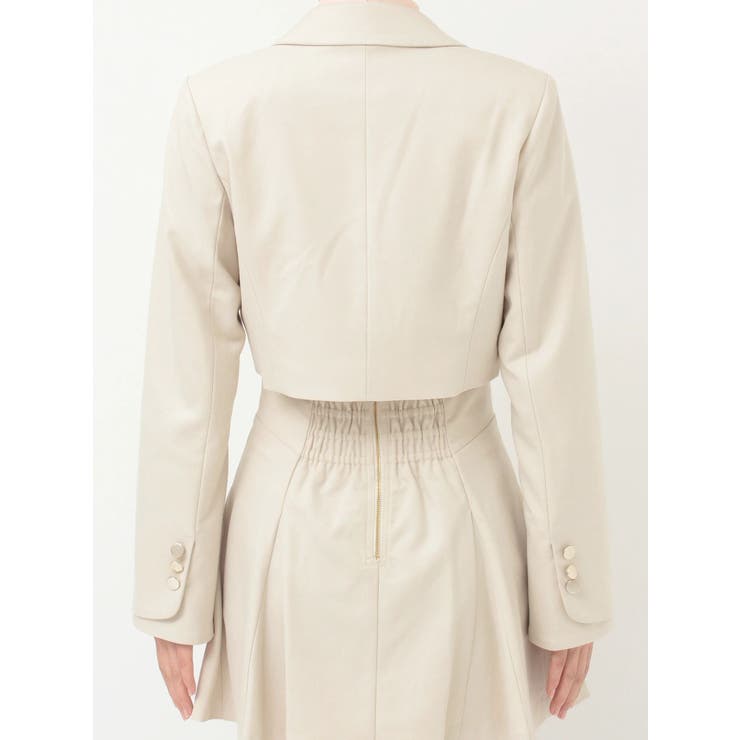 【セットアップ着用可】クロップドジャケット | MERCURYDUO | 詳細画像27 