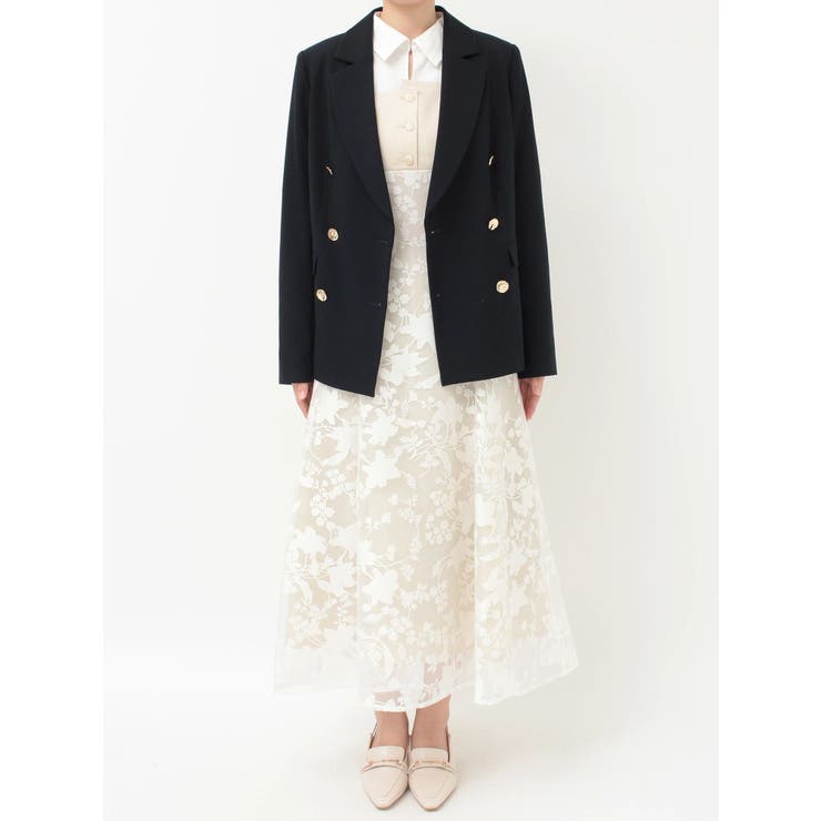 メタルボタン使い紺ブレザー | MERCURYDUO | 詳細画像19 