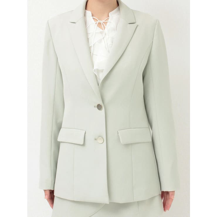 【セットアップ着用可】バックドレープジャケット | MERCURYDUO | 詳細画像17 