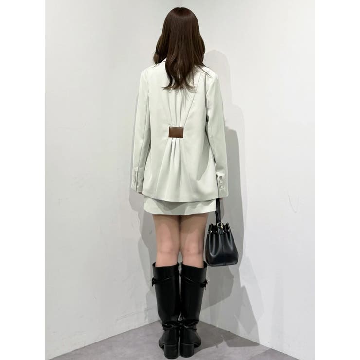 【セットアップ着用可】バックドレープジャケット | MERCURYDUO | 詳細画像31 