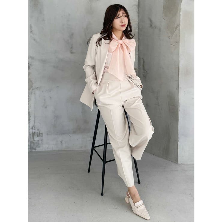 【セットアップ着用可】バックドレープジャケット | MERCURYDUO | 詳細画像32 