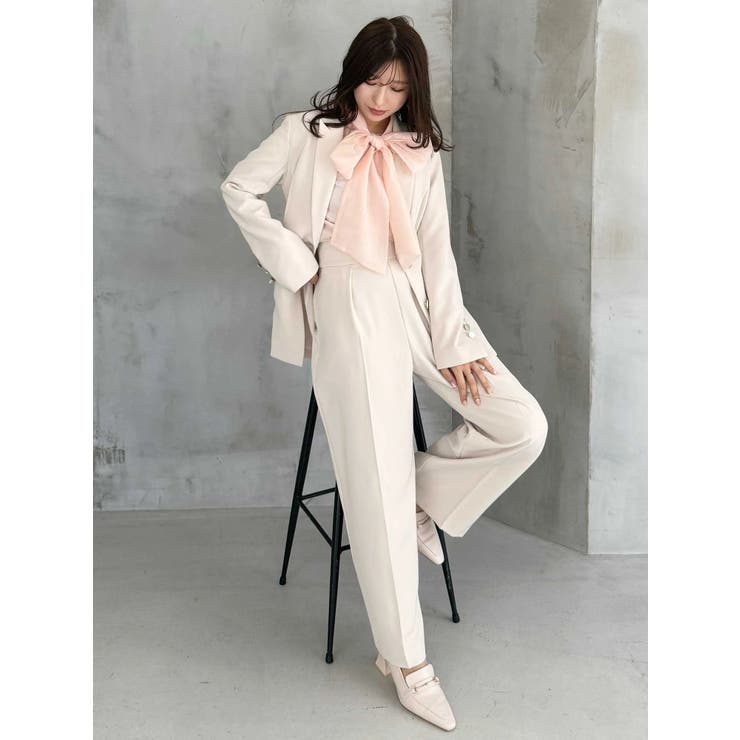 【セットアップ着用可】バックドレープジャケット | MERCURYDUO | 詳細画像33 