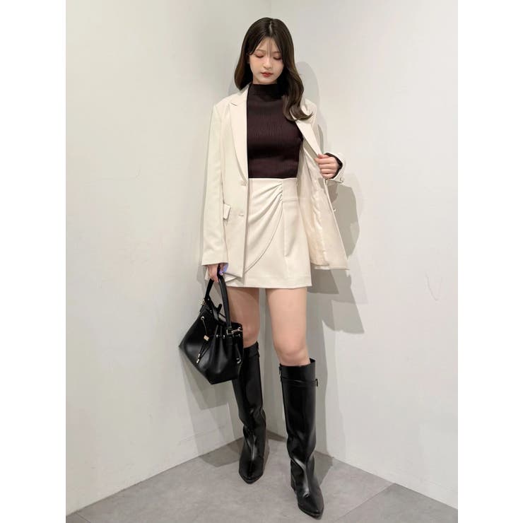 【セットアップ着用可】バックドレープジャケット | MERCURYDUO | 詳細画像41 