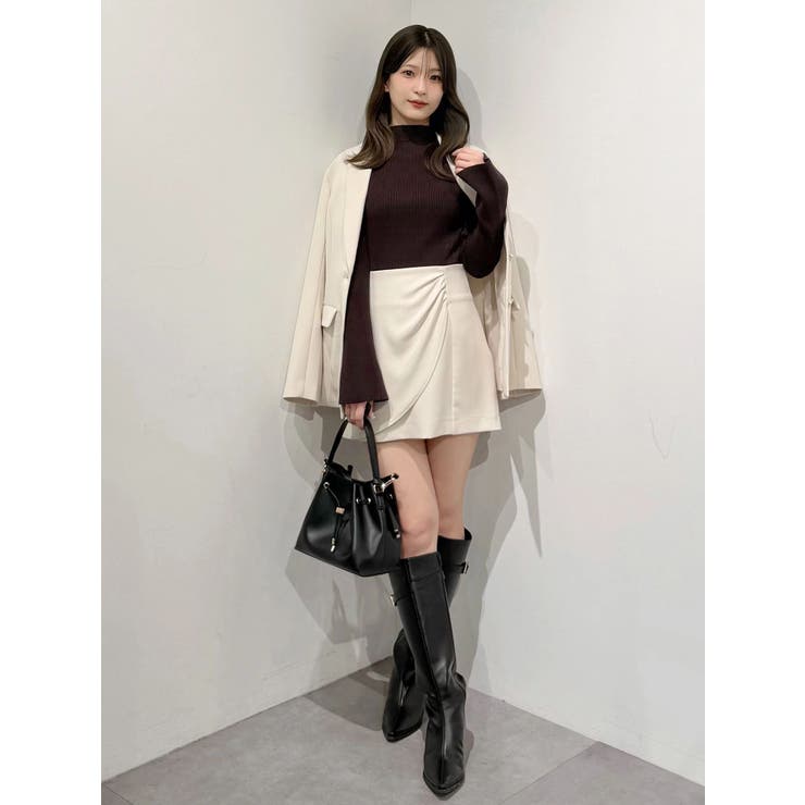 【セットアップ着用可】バックドレープジャケット | MERCURYDUO | 詳細画像42 