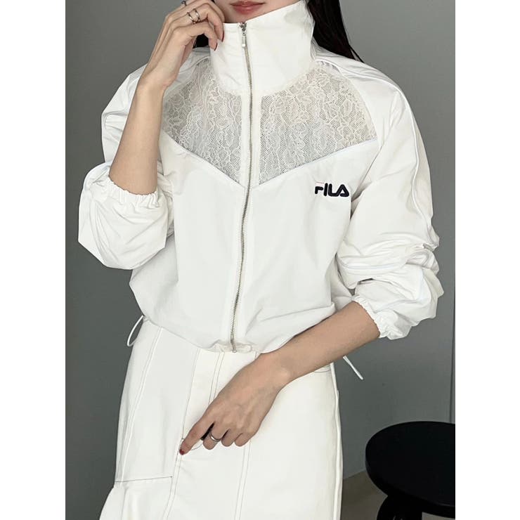 【FILA別注】レース切替トラックジャケット | MERCURYDUO | 詳細画像14 