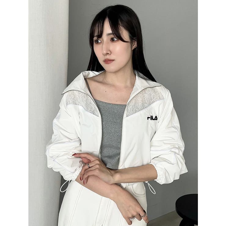 【FILA別注】レース切替トラックジャケット | MERCURYDUO | 詳細画像15 