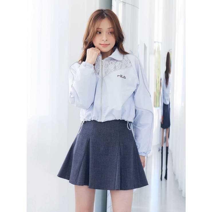 【FILA別注】レース切替トラックジャケット | MERCURYDUO | 詳細画像3 