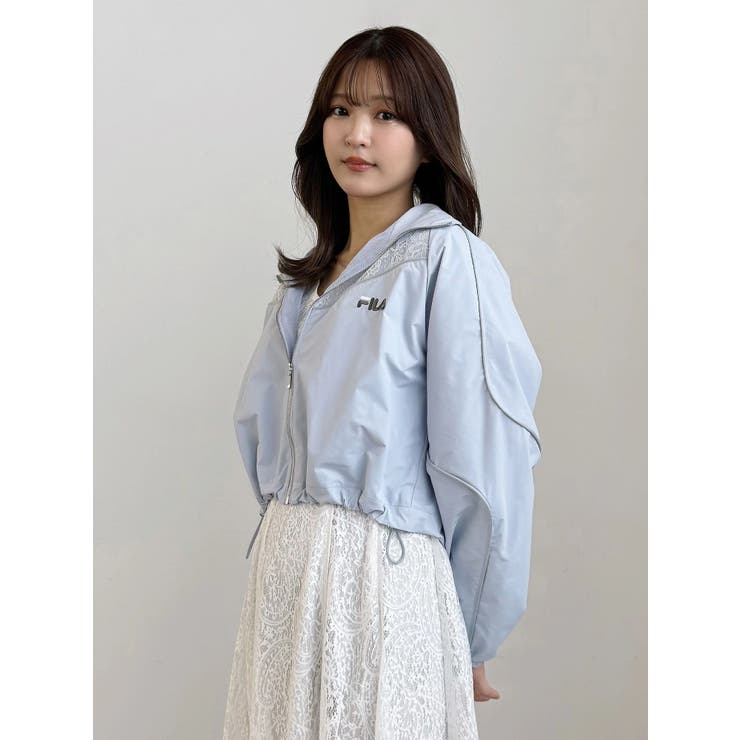 【FILA別注】レース切替トラックジャケット | MERCURYDUO | 詳細画像8 