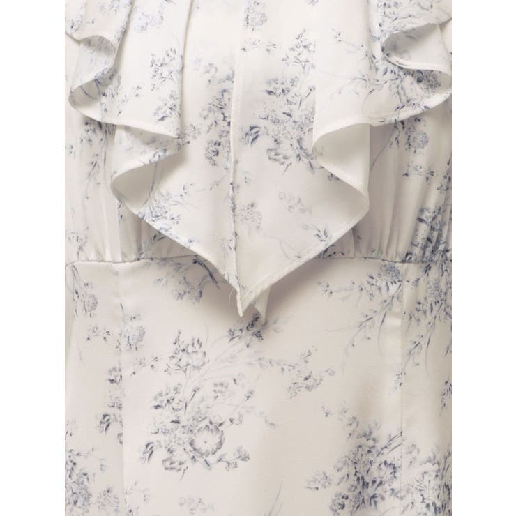 ラッフルカラーパターンワンピース | MERCURYDUO | 詳細画像39 