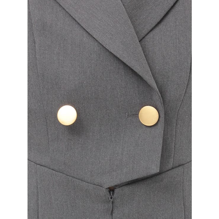 フィットアンドフレアジャケットミニロンパース | MERCURYDUO | 詳細画像20 