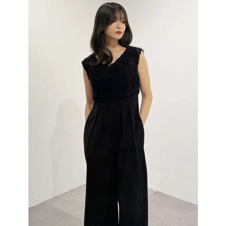 チュールフリルドッキングロンパース | MERCURYDUO | 詳細画像7 