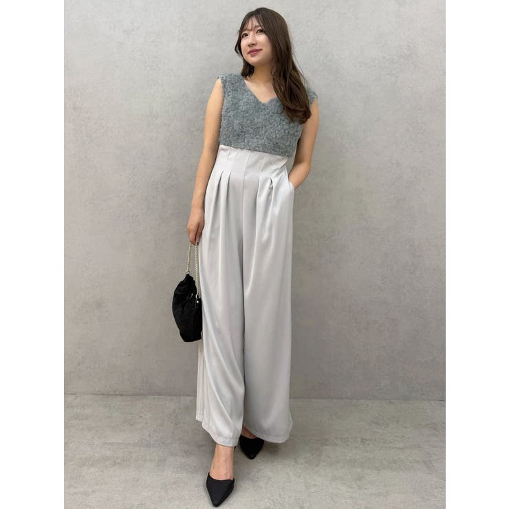 チュールフリルドッキングロンパース | MERCURYDUO | 詳細画像9 