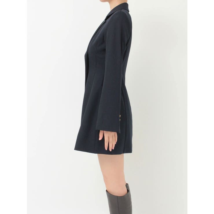 2WAYフィット&フレアジャケットワンピース | MERCURYDUO | 詳細画像20 