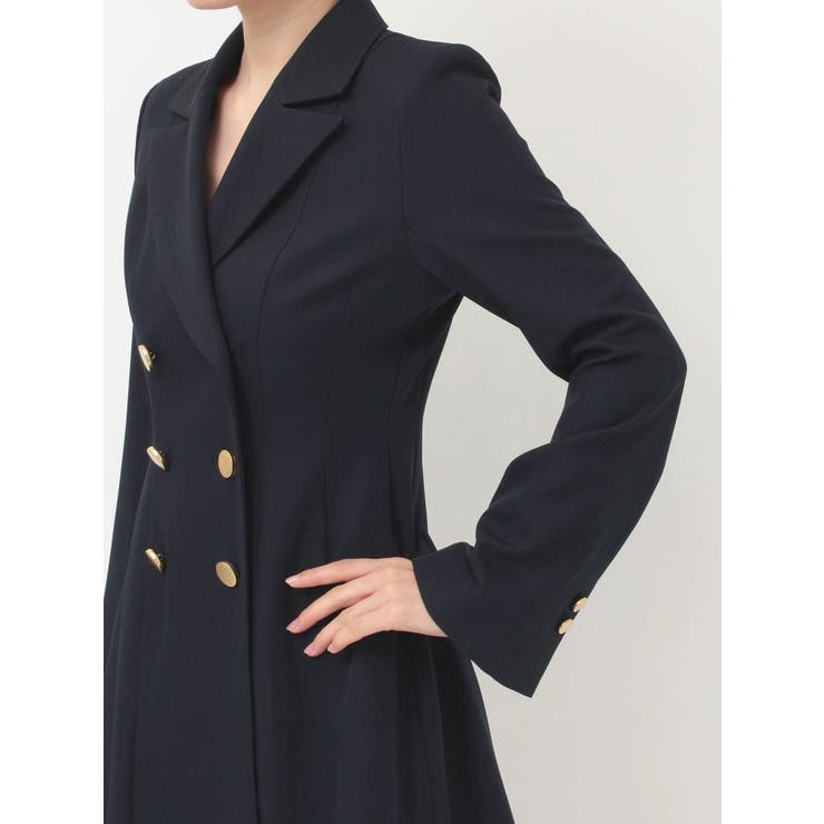 2WAYフィット&フレアジャケットワンピース | MERCURYDUO | 詳細画像23 