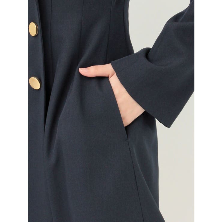 2WAYフィット&フレアジャケットワンピース | MERCURYDUO | 詳細画像24 