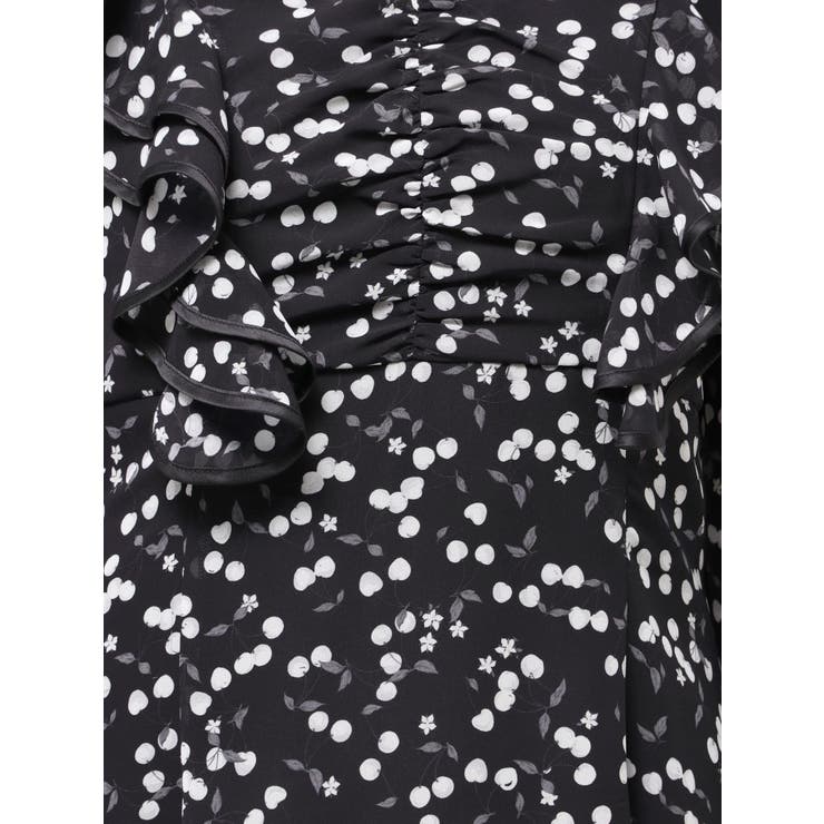 ダブルラッフルバイカラーパイピングワンピース | MERCURYDUO | 詳細画像29 