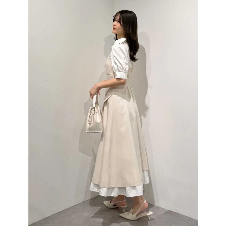 シャツドッキングベアワンピース | MERCURYDUO | 詳細画像28 