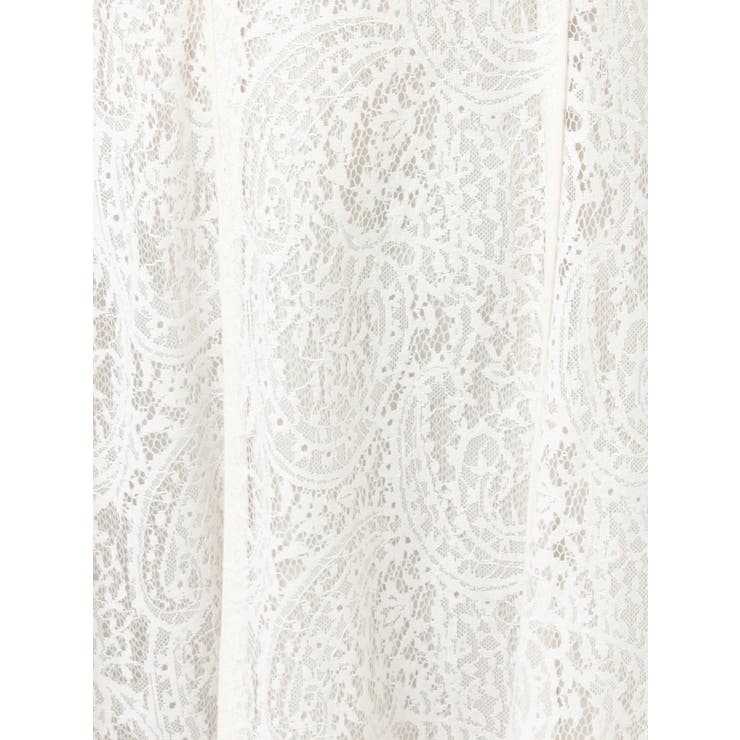 レースパイピングロングワンピース | MERCURYDUO | 詳細画像39 