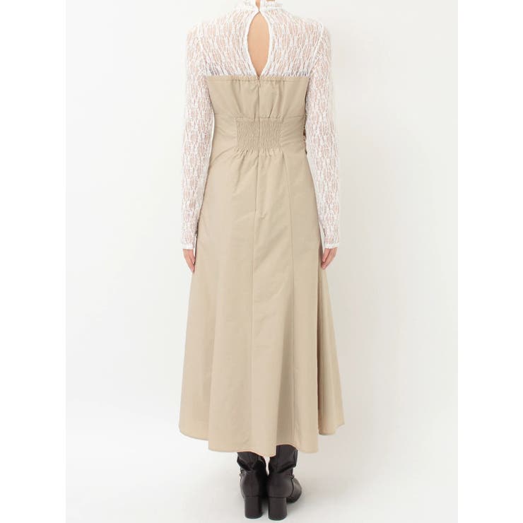 ギャザードレープドッキングワンピース | MERCURYDUO | 詳細画像16 