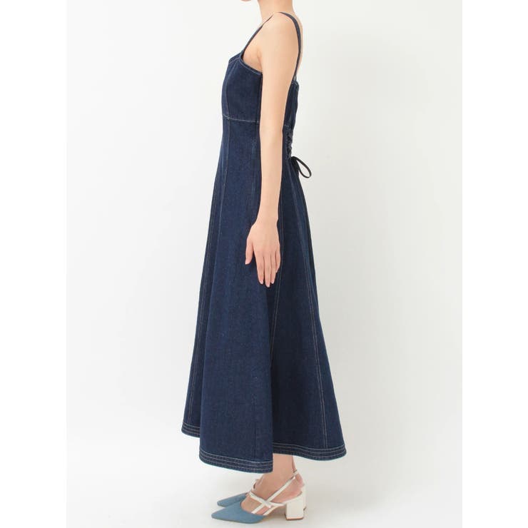 異素材スリーブリブマーメイドワンピース | MERCURYDUO | 詳細画像24 