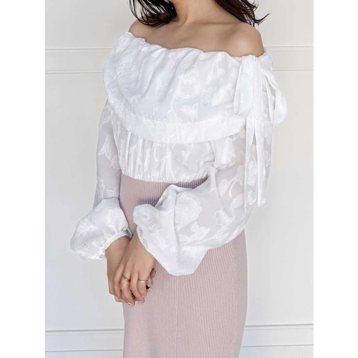 ブラウスドッキングニットワンピース | MERCURYDUO | 詳細画像11 