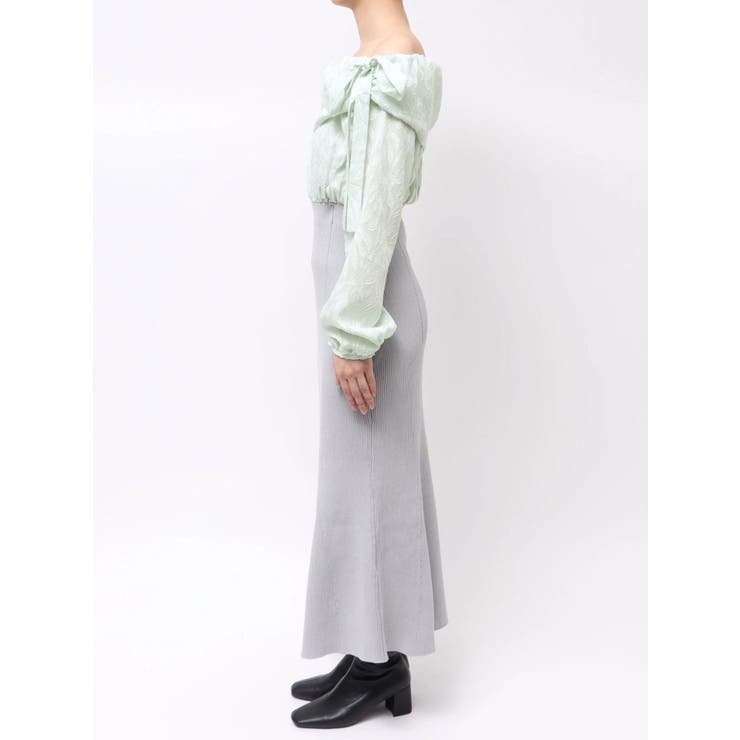 ブラウスドッキングニットワンピース | MERCURYDUO | 詳細画像20 