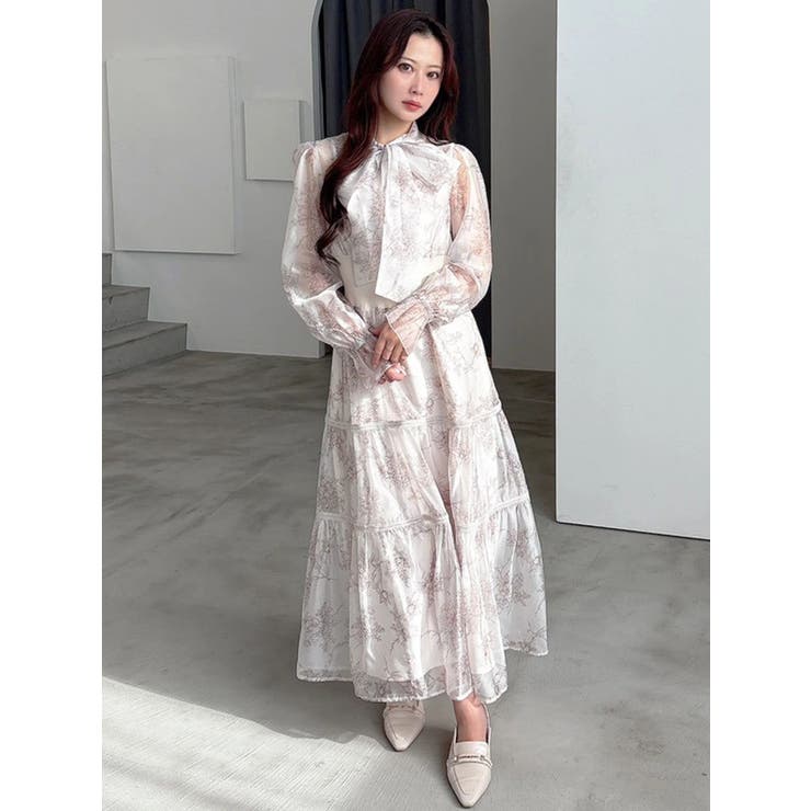 トワルドジュイボウタイウエストリブワンピース | MERCURYDUO | 詳細画像23 