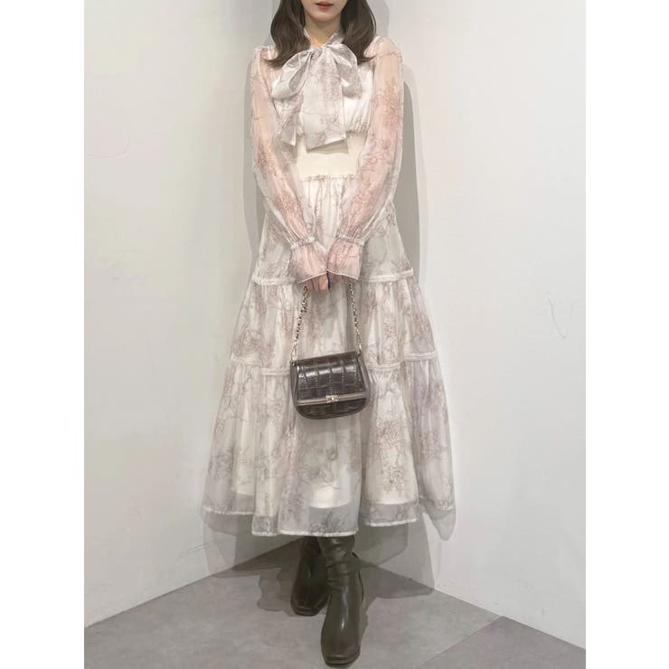 トワルドジュイボウタイウエストリブワンピース | MERCURYDUO | 詳細画像29 