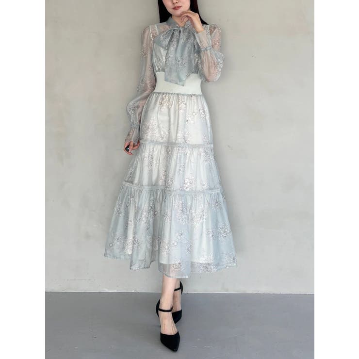 トワルドジュイボウタイウエストリブワンピース | MERCURYDUO | 詳細画像33 