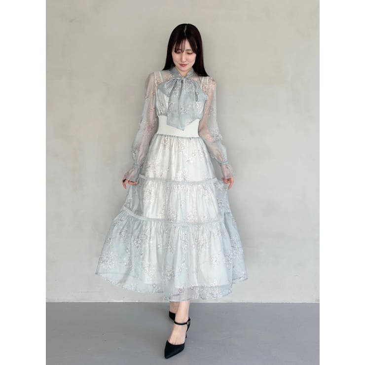 トワルドジュイボウタイウエストリブワンピース | MERCURYDUO | 詳細画像34 