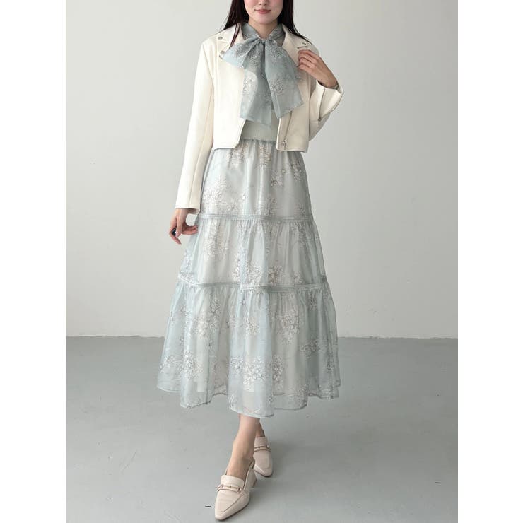 トワルドジュイボウタイウエストリブワンピース | MERCURYDUO | 詳細画像37 