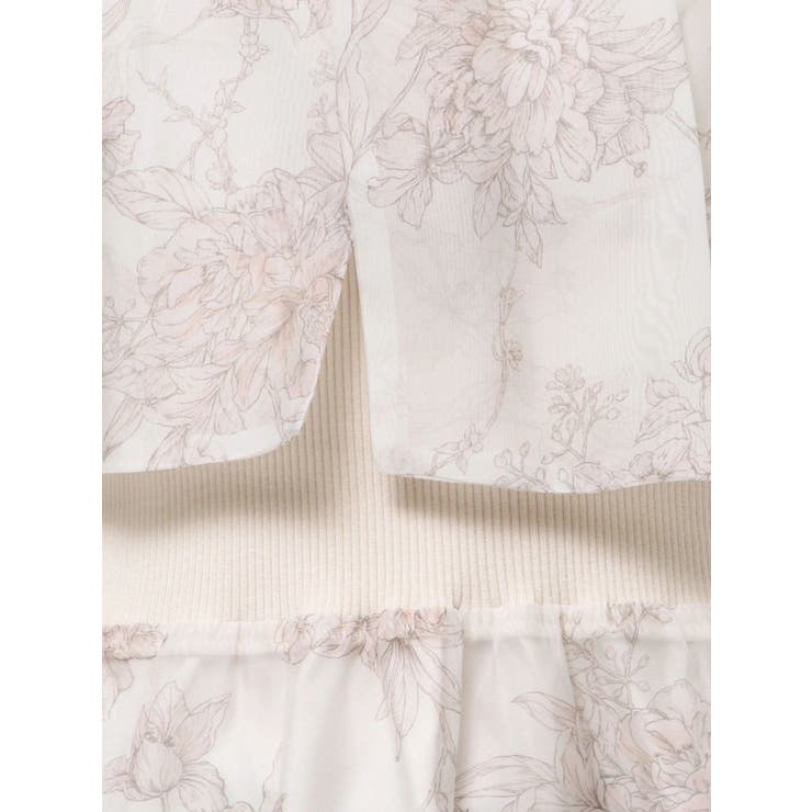 トワルドジュイボウタイウエストリブワンピース | MERCURYDUO | 詳細画像48 